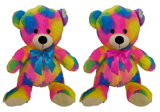 (Mis 7) ORSO ARCOBALENO Peluche 45cm