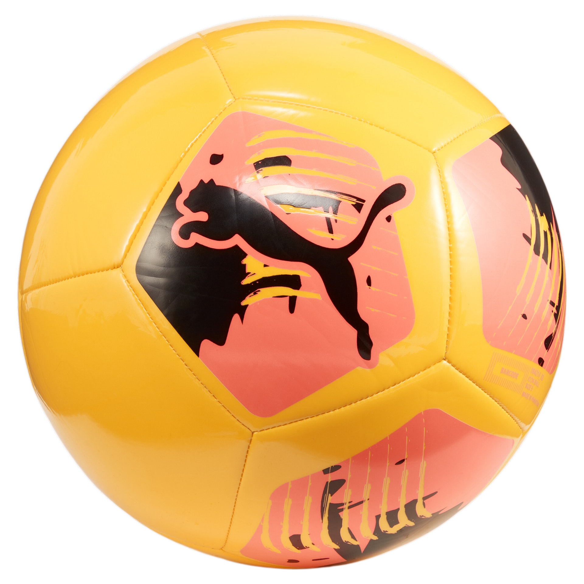 (Mis 5) Pallone PUMA BIG CAT (Giallo-Rosa-Nero)…x24