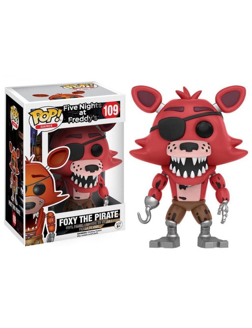 FUNKO POP! GAMES Five Nights at Freddy’s – Foxy the Pirate In Box (11x16cm)…x6…x36