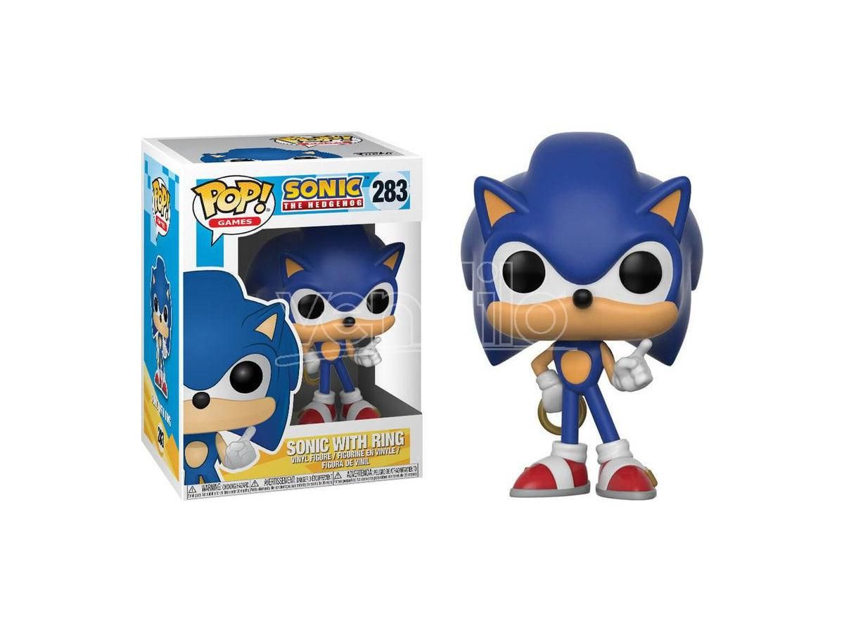 FUNKO POP! GAMES Sonic (con anello) In Box (11x16cm)…x6…x36