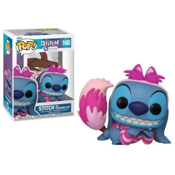 FUNKO POP!Disney –  Stitch  in Costume (as Cheshire Cat) In Box (11x16cm) 1460…x6…x36