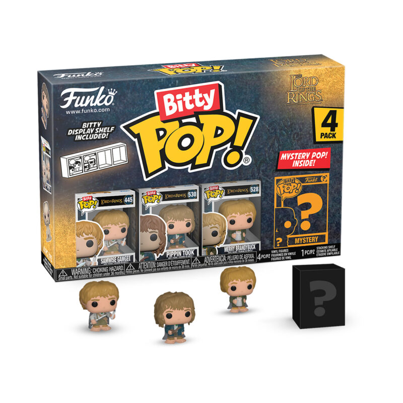 FUNKO Bitty POP! The Lord of the Rings (Samwise Gamgee) – Pacco da 4pz In box (14x9cm)…x12