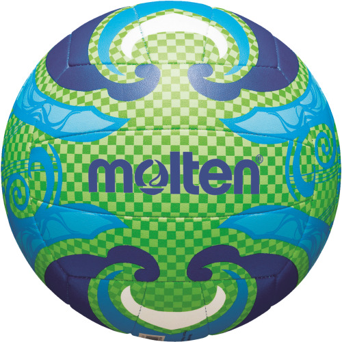 (Mis 5) Pallone MOLTEN Beach-Volley Training (Verde-Blu)…x24