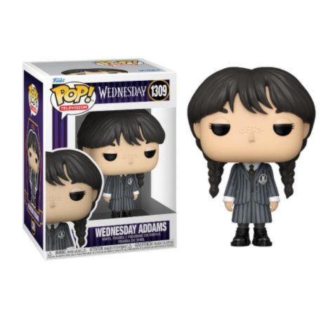 FUNKO POP TELEVISION – WEDNESDAY – Mercoledì Addams 1309 In box (11x16cm)…x6