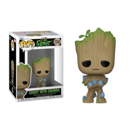 FUNKO POP MARVEL – I am Groot – Groot with Grunds 1194 In box (11x16cm)…x6