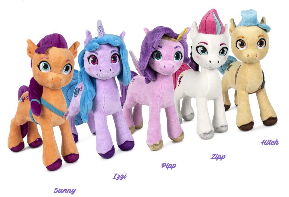 (Mis 3+) MY LITTLE PONY Peluche 27cm -5ass….x24