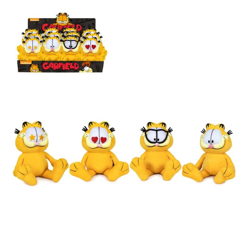 (Mis 2) GARFIELD EMOJI CUTE Peluche 20cm 4ass(espotirore 12 pz)..x24