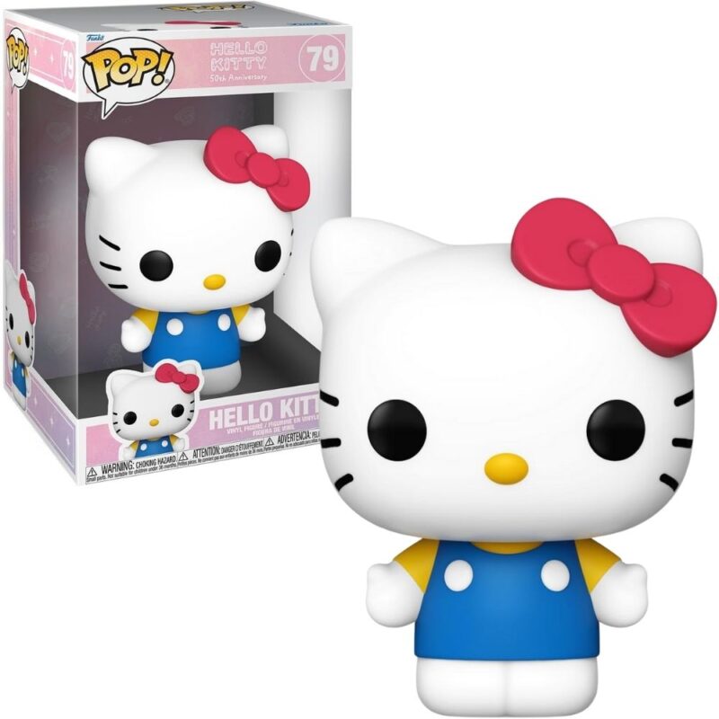 FUNKO POP Jumbo! Hello Kitty Cinquantesino Anniversario 28 – In box (33x22cm) …x2…x6