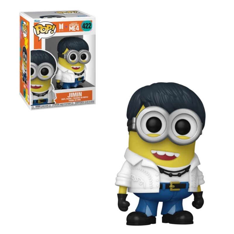 FUNKO POP MINIONS x BTS (Jimin) In Box (11 x 16cm) 422 …x6