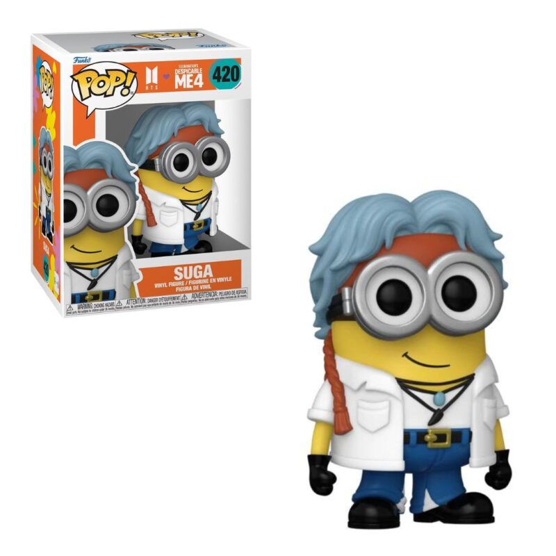 FUNKO POP MINIONS x BTS (Suga)  In Box (11 x 16cm) 420 …x6