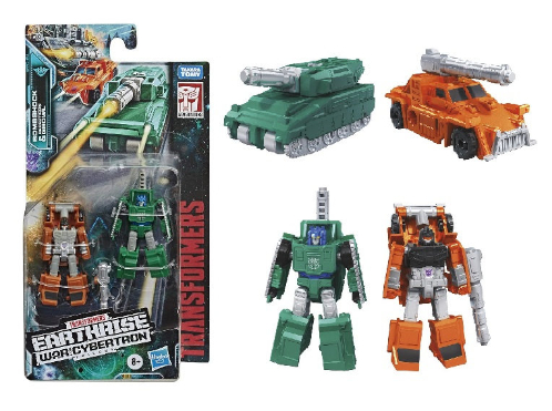 TRANSFORMERS WAR FOR CYBERTRON Pattuglia Militare In blister da 2pz 12x23cm…x8