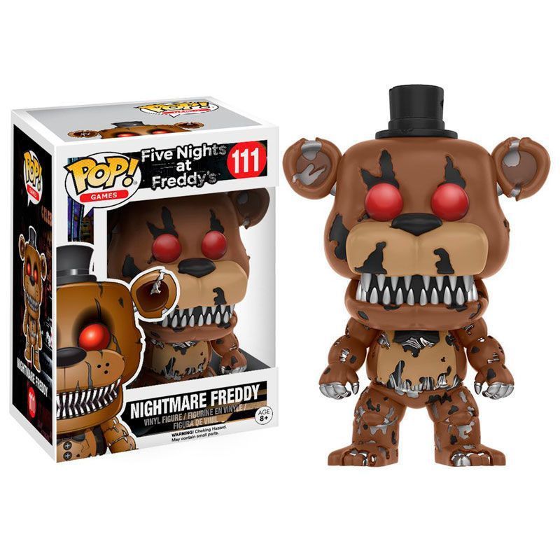 FUNKO POP! Games FIVE NIGHTS AT FREDDY’S (Nightmare Freddy) 111  In box (11x16cm)…x6