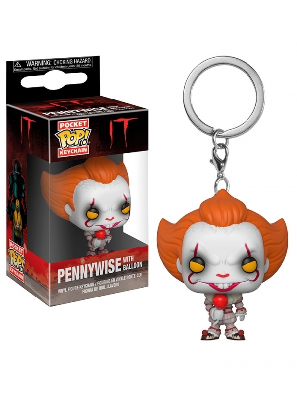 FUNKO POP! IT Portachiavi Pennywise(con palloncino) In box 5cm…x12