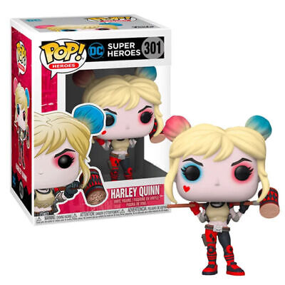 FUNKO POP DC SUPER HEROES – Harley Qinn (con mazza) 301 In box (11x16cm) …x6