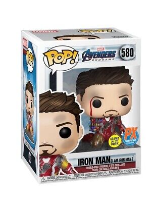 FUNKO POP MARVEL AVENGERS – Iron Man (I Am Iron Man) 580 In Box (16 x 11cm) …x6