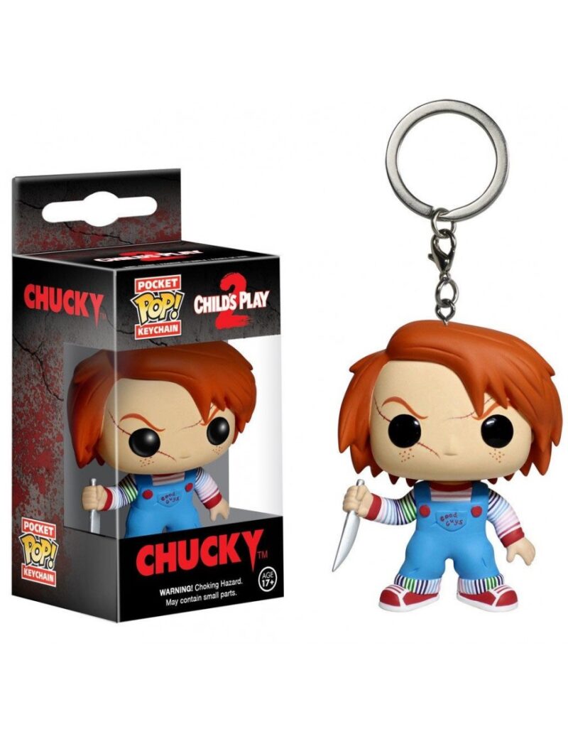 FUNKO POP! HORROR – Child’s  Play Portachiavi – Chucky- In box 5cm…x12