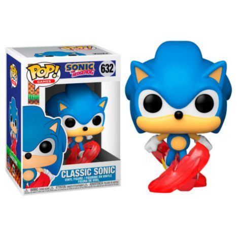 FUNKO POP CLASSIC SONIC (In corsa) In Box 632 (16 x 11cm) …x6