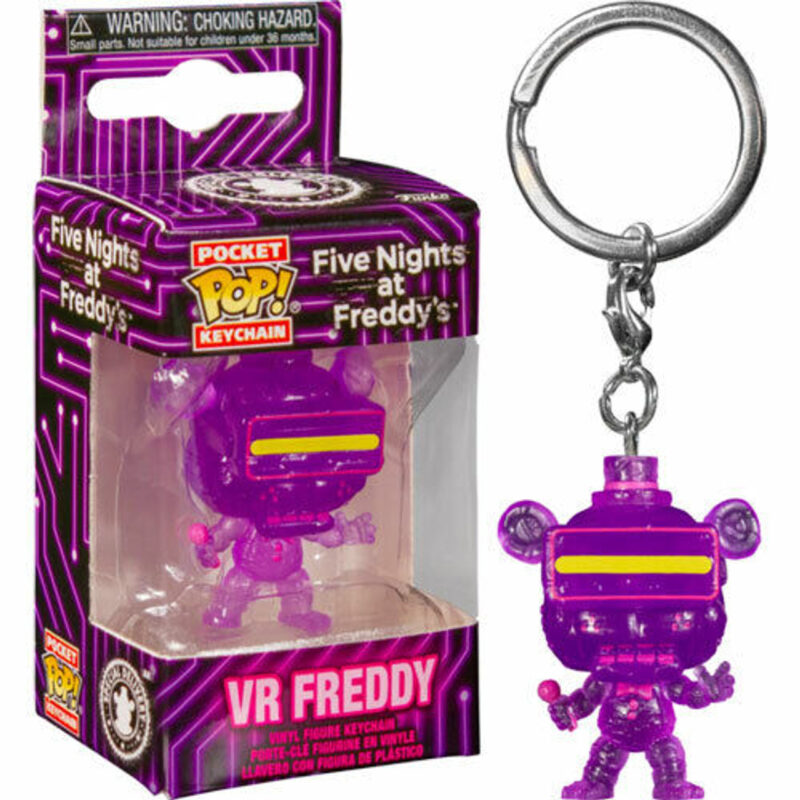 FUNKO POP! FIVE NIGHTS AT FREDDY’S Portachiavi VR Freddy In box 5cm…x12