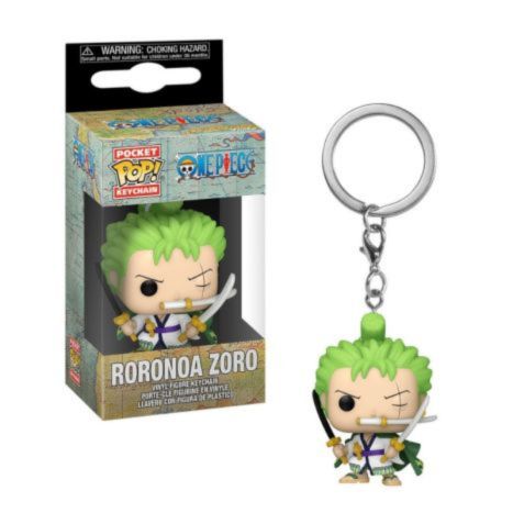 FUNKO POP! ONE PIECE Portachiavi Roronoa Zoro- In box 5cm…x12