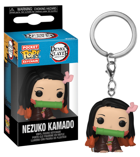 FUNKO POP! Portachiavi Demon Slayer -Nezuko Kamado In box 5cm…x12