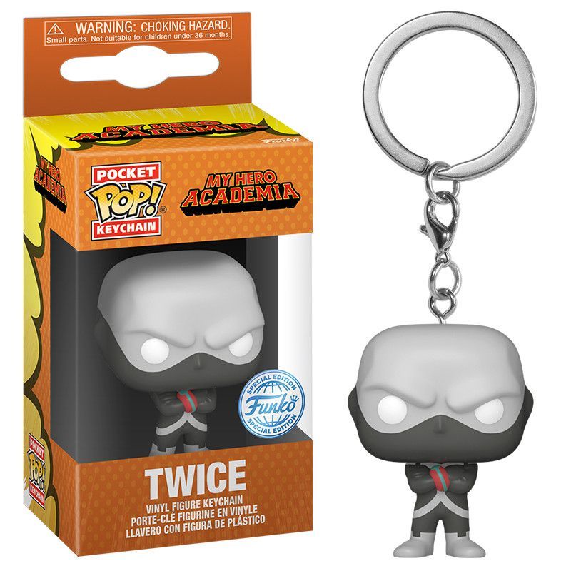 FUNKO POP! Portachiavi My Hero Academia – Twice (Hideout) In box 5cm..x12