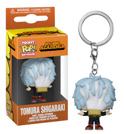 FUNKO POP! Portachiavi My Hero Academia – Tomura Shigaraki (Hideout) In box 5cm..x12