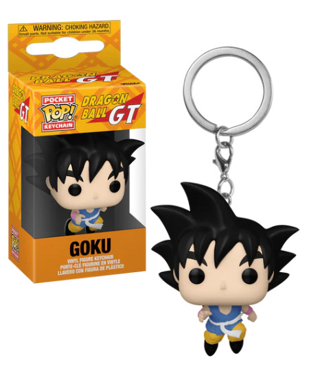 FUNKO POP DRAGON BALL GT Portachiavi – Goku In box 5cm …x12