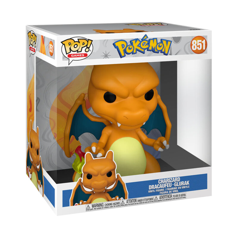 FUNKO POP! Jumbo POKEMON Charizard 851 In Box (35 x 30cm)…x2…x6