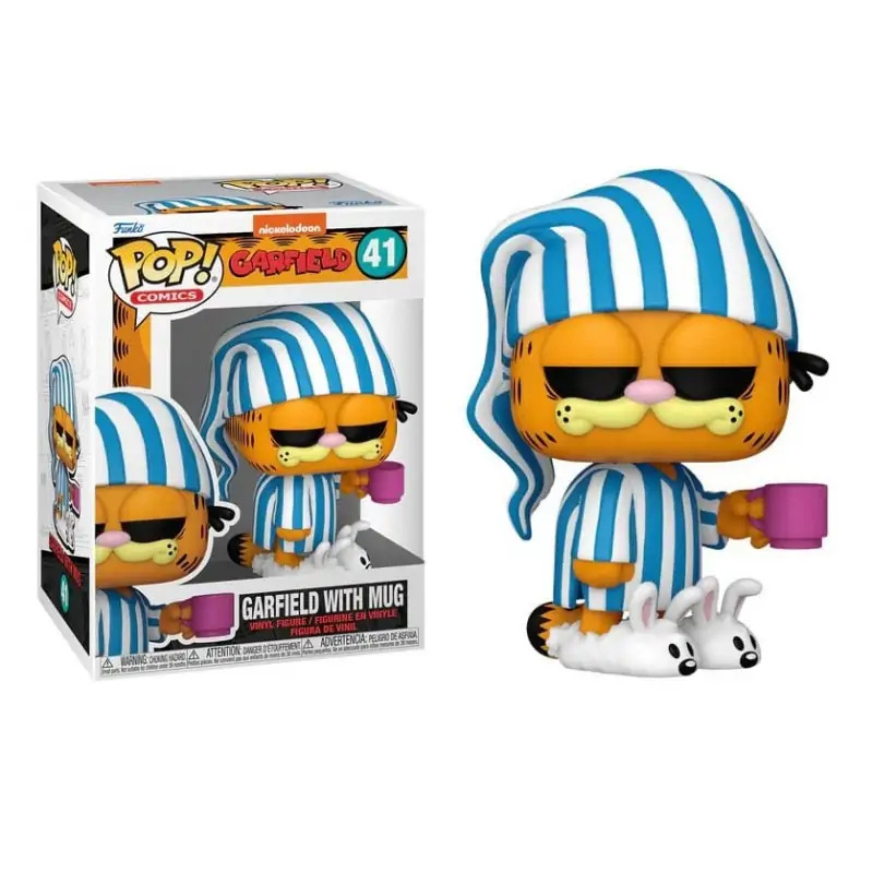 FUNKO POP TELEVISION Garfield – Garfield (con tazza) 41 In box (11x16cm) …x6