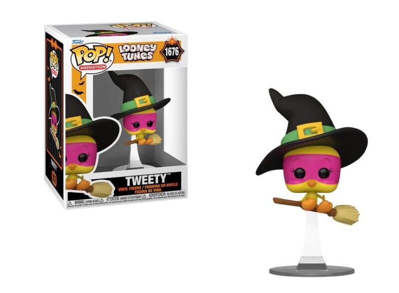 FUNKO POP ANIMATION Looney Tunes – Tweety 1676 (Titty strega) In box (11x16cm) …x6