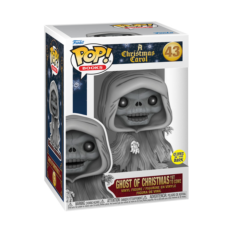 FUNKO POP BOOKS – A Christmas Carol – Ghost of Christmas (yet to come) 43 – In Box (11×16 cm)…x6