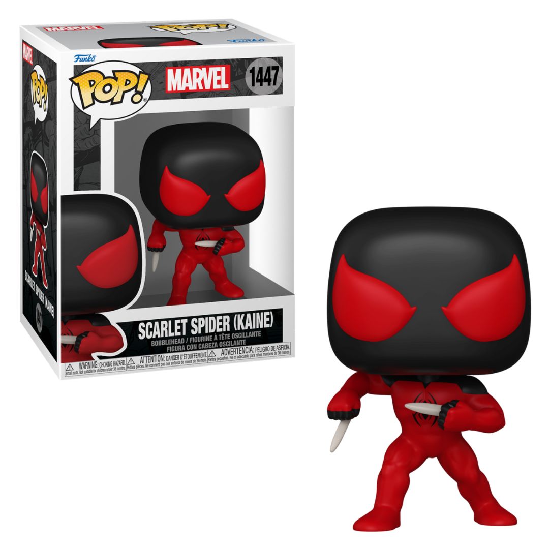 FUNKO POP MARVEL – Scarlet Spider (Kaine) 1447 – In Box (11×16 cm)…x6