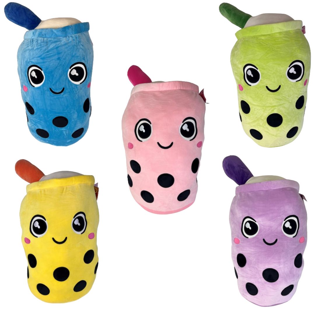 (Mis 3+) BUBBLE TEA Peluche 24cm -5ass…x36