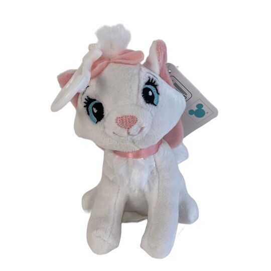 (Mis 0) DISNEY MARIE Animal Friends Peluche Portachiavi 12,5cm c/Bagclip…x96