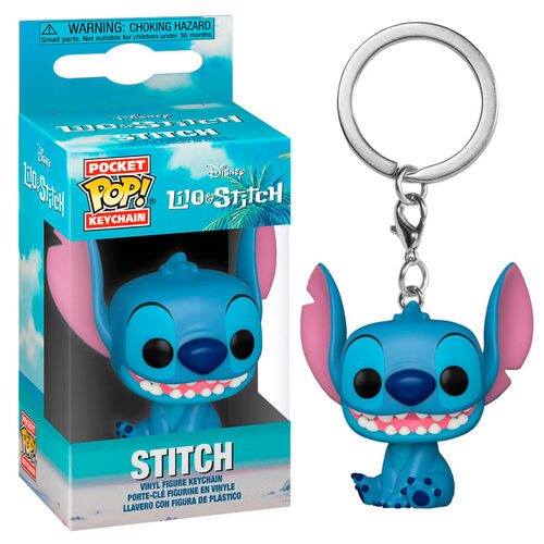 FUNKO POP DISNEY Lilo & Stitch (Stitch) Portachiavi in box…x12