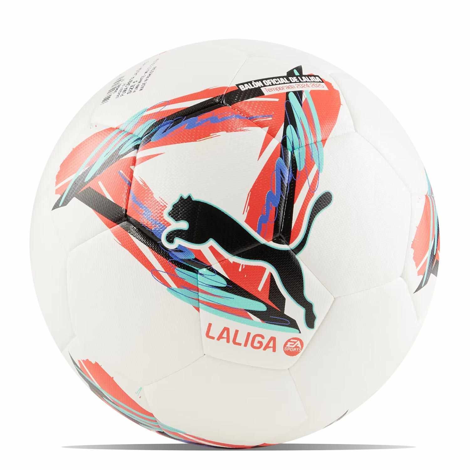 (Mis 5) Pallone PUMA Orbita La Liga – Già Gonfio (Bianco-Multicolor)…x20