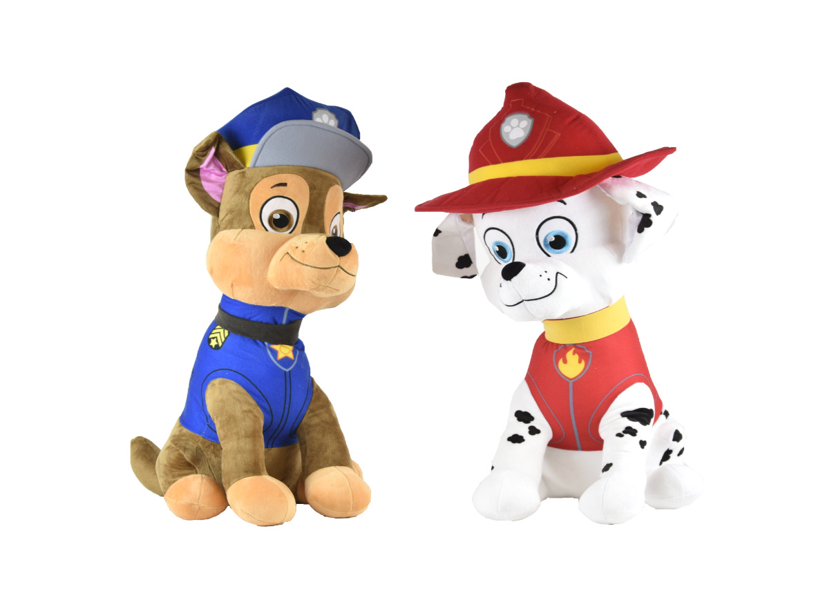 (Mis 7,5) PAW PATROL Peluche 60cm seduto -2ass….x8