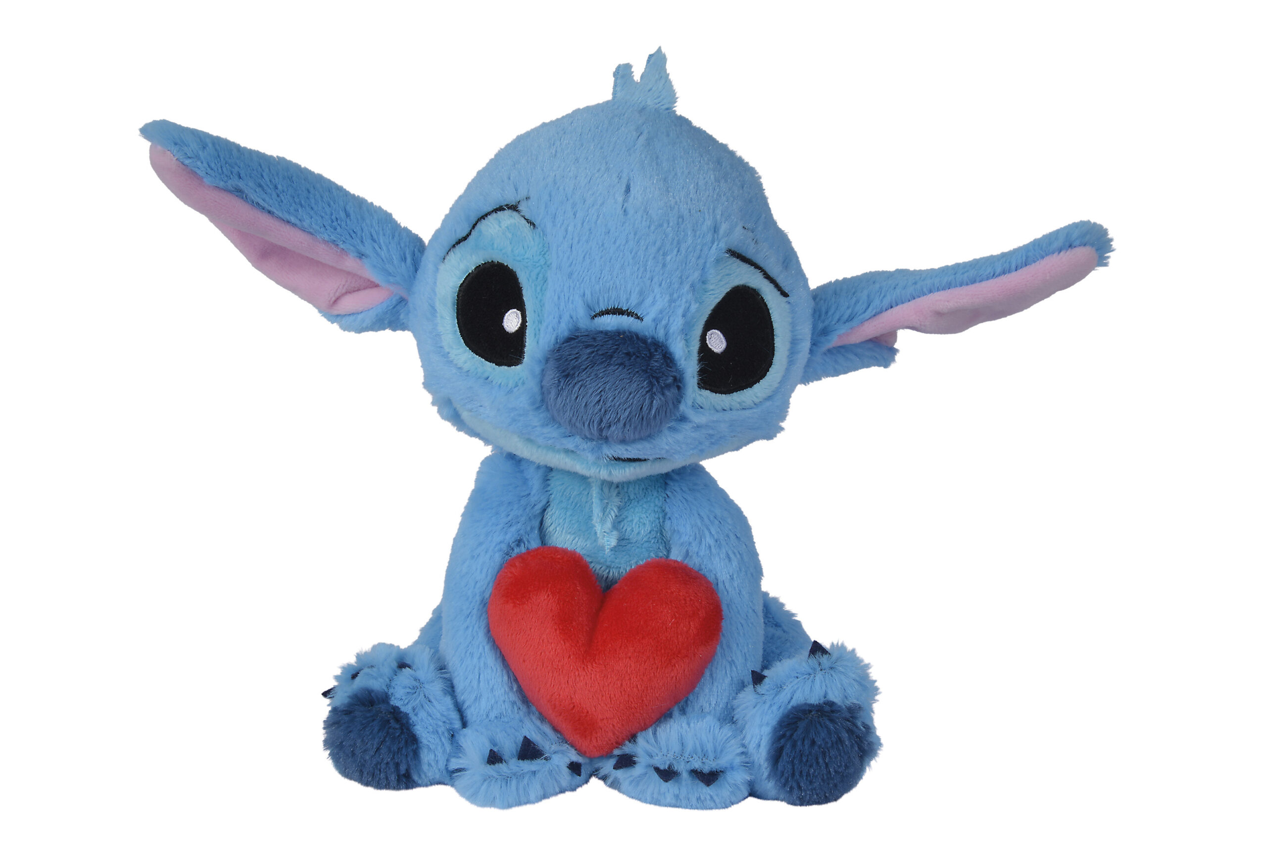 (Mis 3) STITCH – Stitch seduto con cuore Peluche 25cm