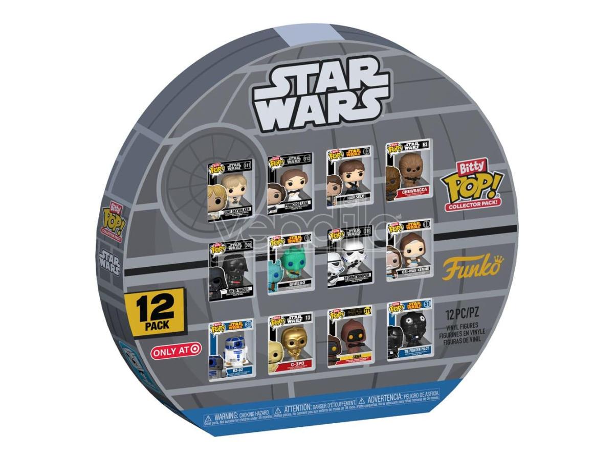 FUNKO Bitty POP Collector Pack – Star Wars Multipack In box da 12pz (25x28cm)…x6