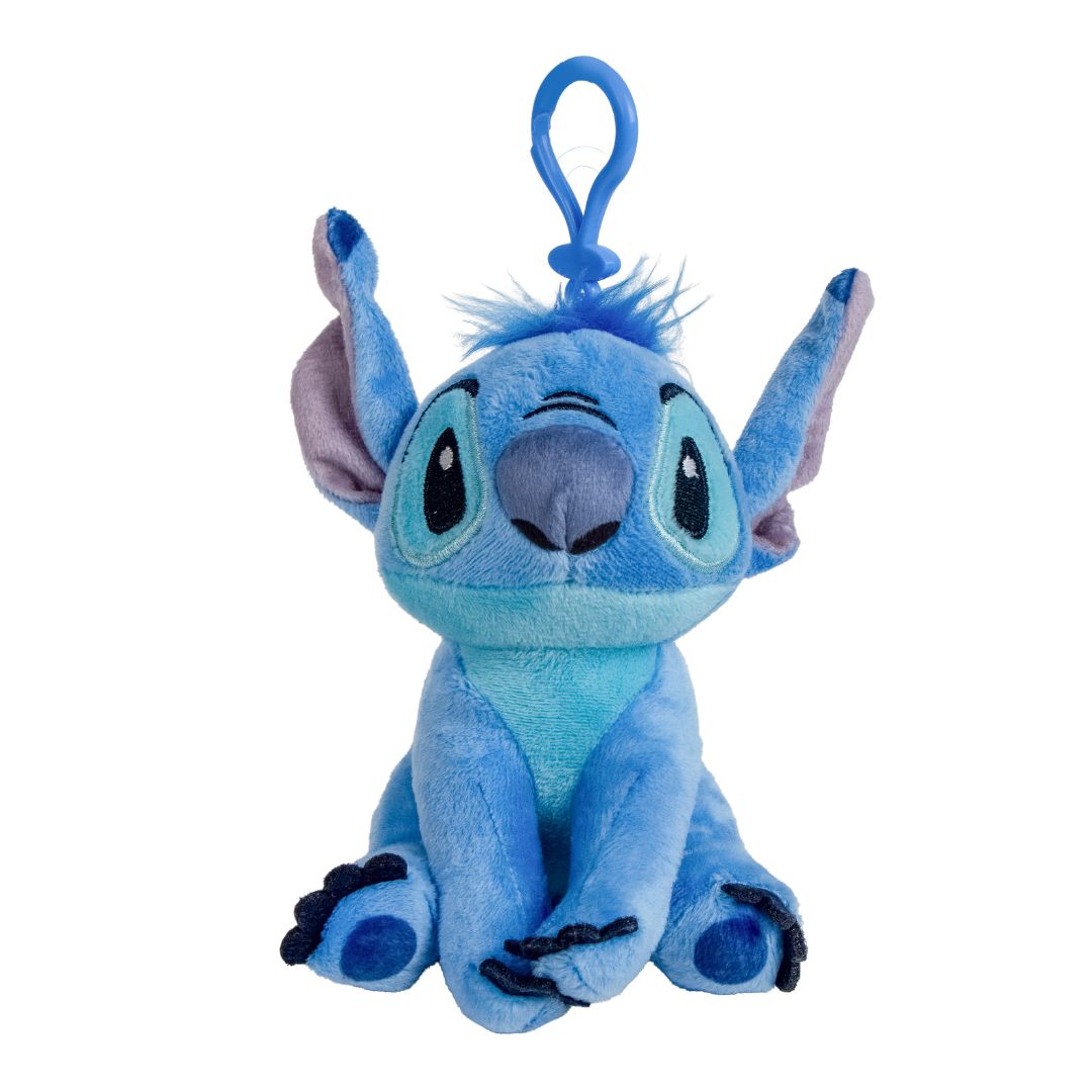 (Mis 0) STITCH DISNEY Peluche Portachiavi 12,5cm c/Bagclip…x96