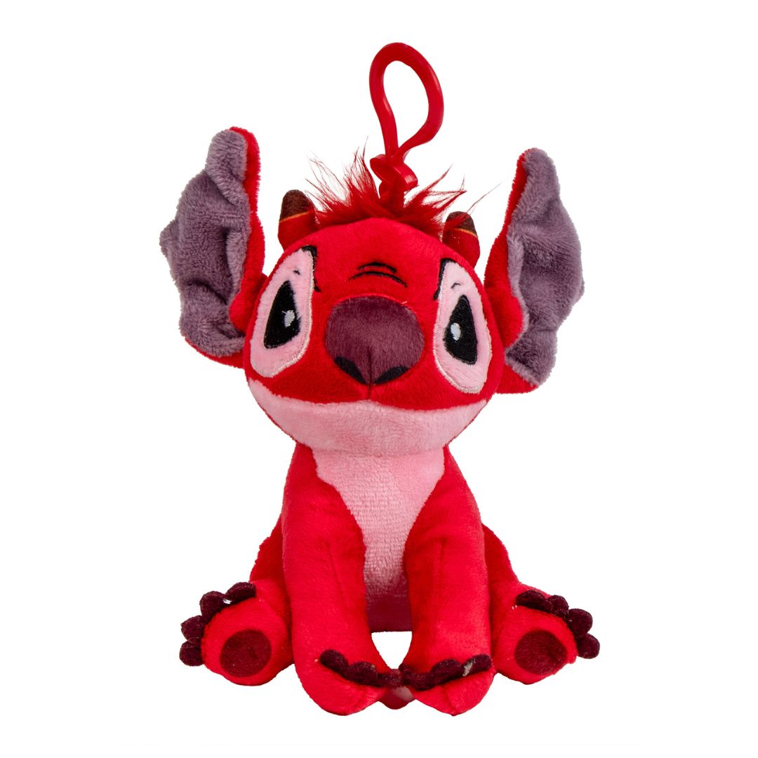 (Mis 0) LEROY DISNEY (Stitch) Peluche Portachiavi12,5cm c/Bagclip…x96