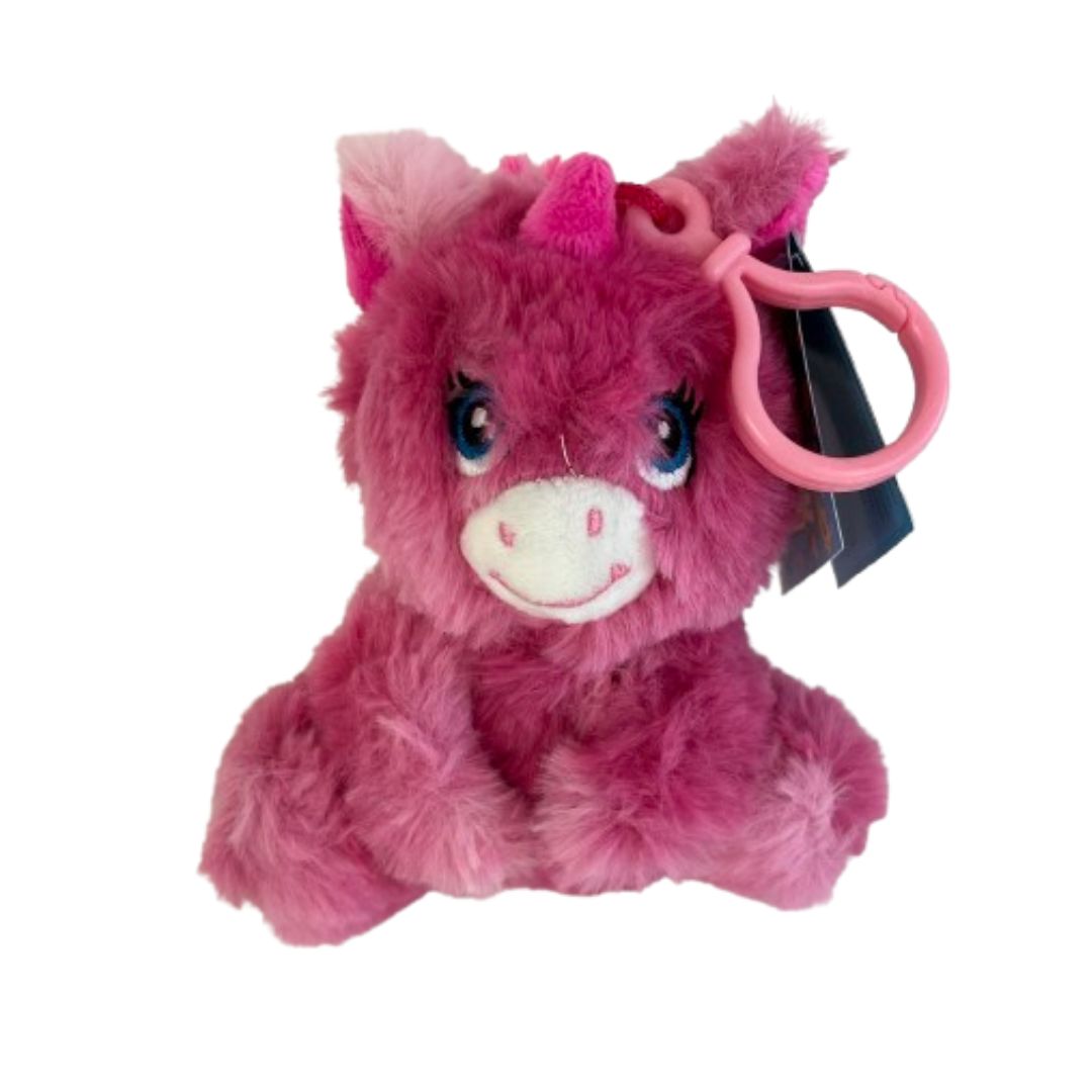 (Mis 0) BABY UNICORNO Peluche seduto 10cm c/Bagclip…x12…x400